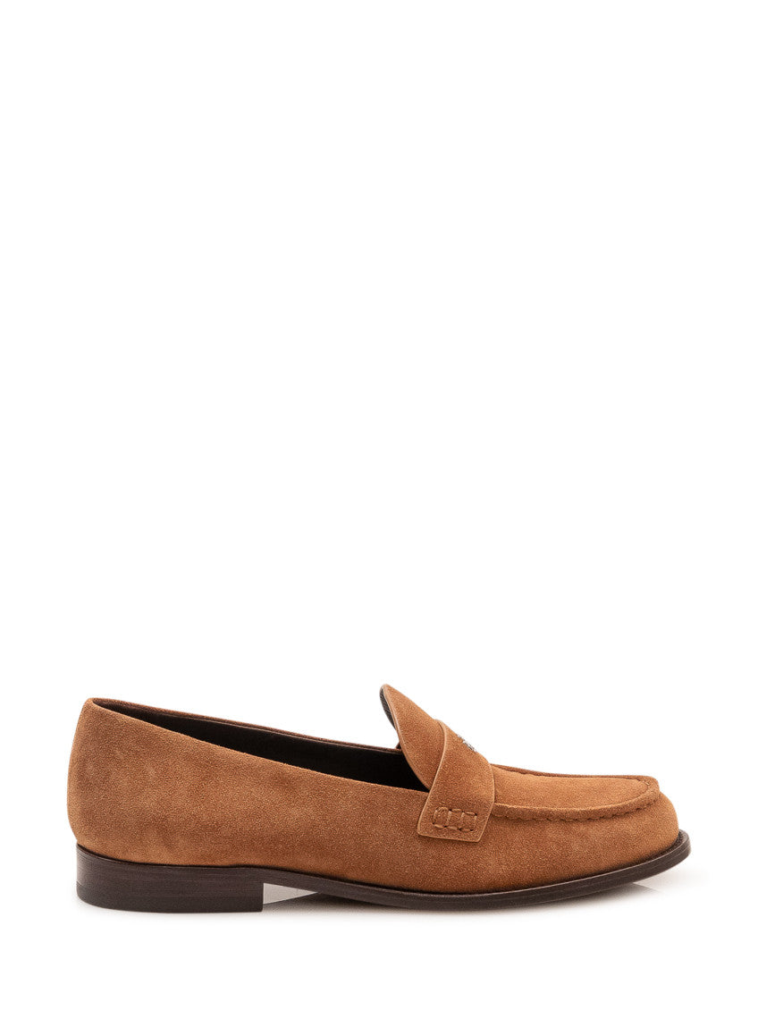 Brown Suede Loafers 1