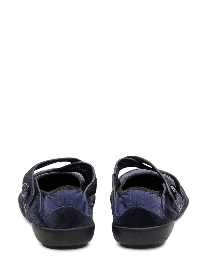 Blue Mary Jane Ballet Flats 3