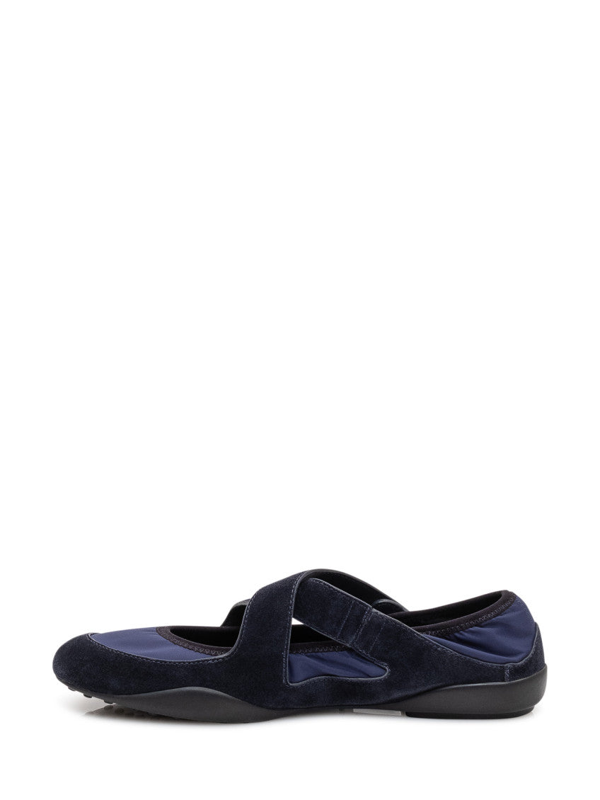 Blue Mary Jane Ballet Flats 4