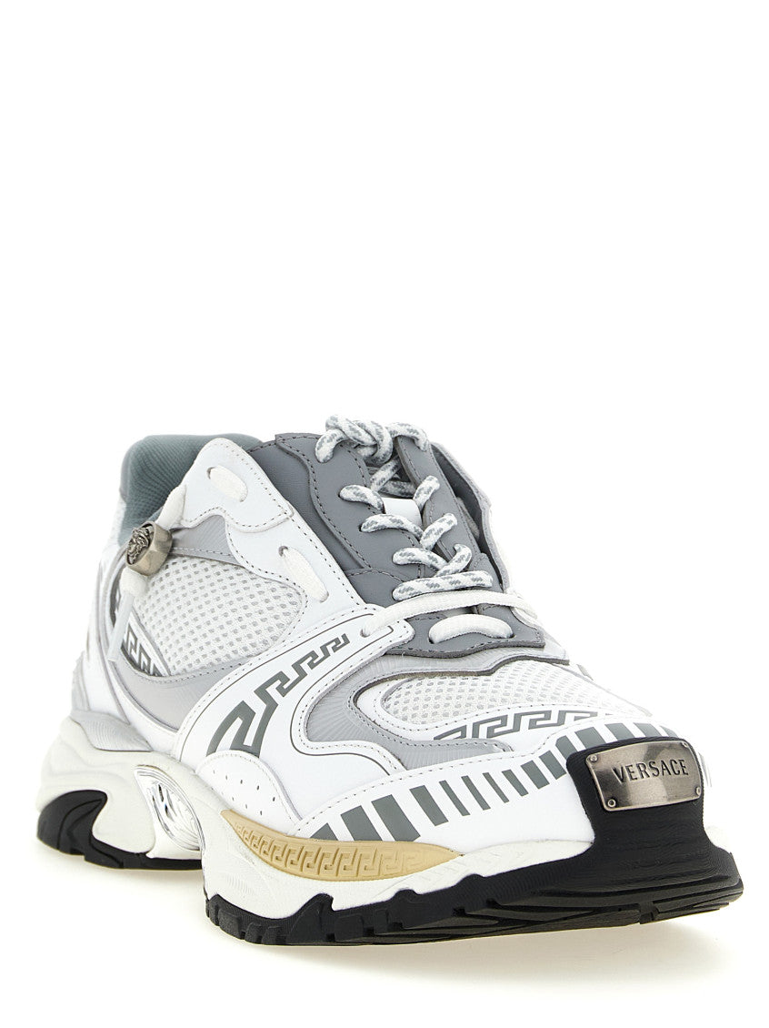 White Lace-up Sneakers 2