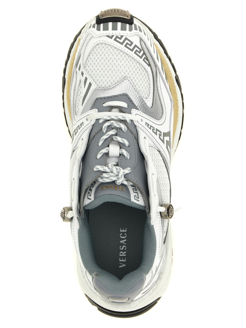 White Lace-up Sneakers 4