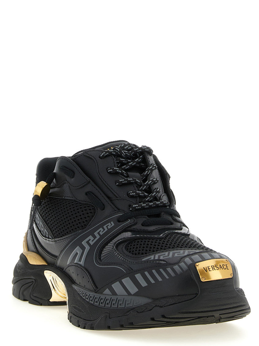 Black Lace-up Sneakers 2
