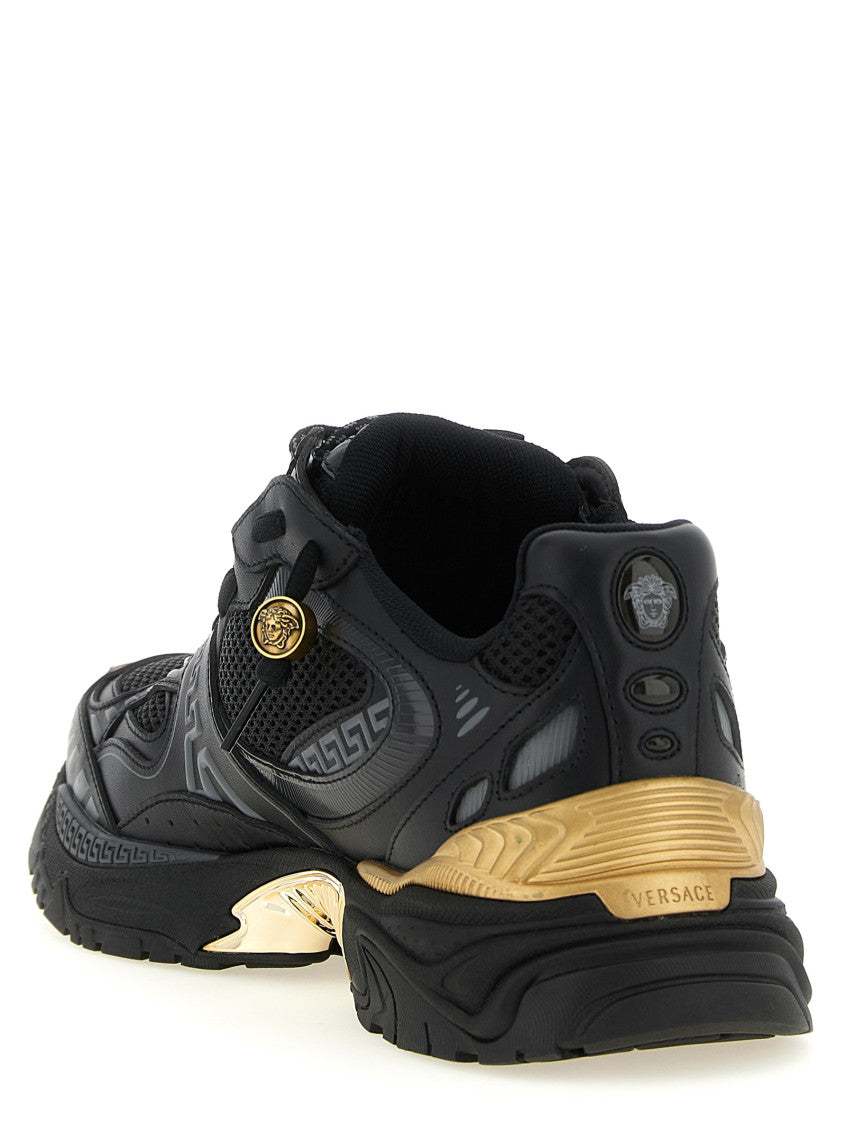 Black Lace-up Sneakers 3