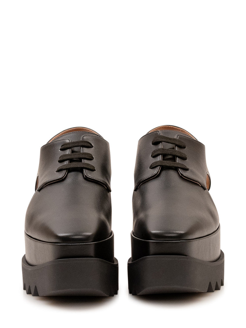 Brown Leather Wedge Sandals 2