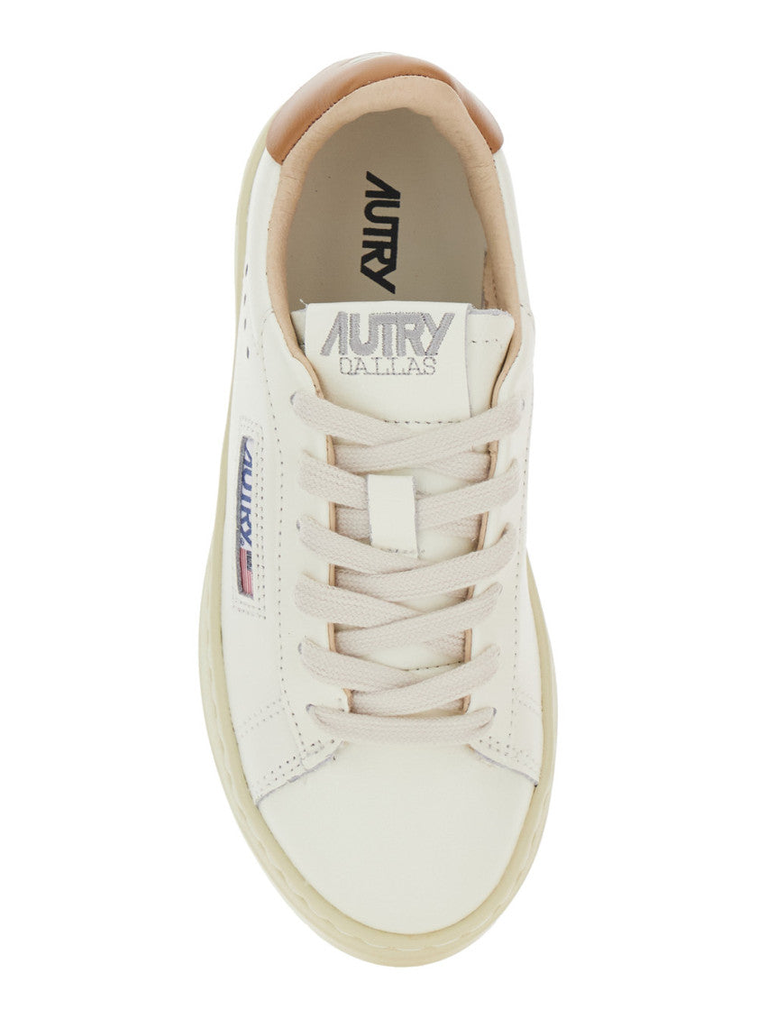 Boys White Low Top Sneakers 4
