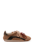 Brown Lace-up Sneakers 1
