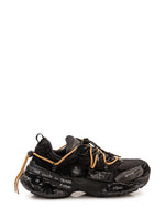 Black Lace Up Sneakers 1