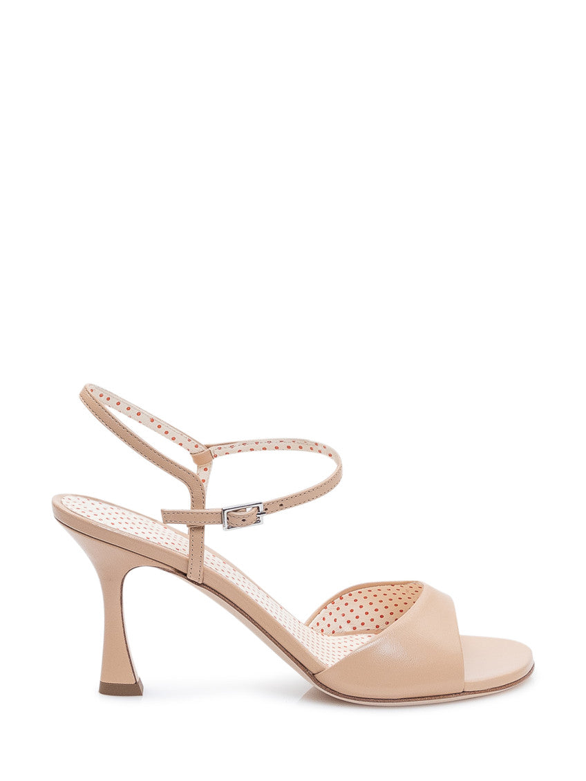 Beige Amkle Strap Heels 1