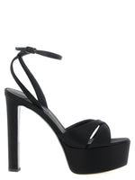 Black Ankle Strap Heels 1