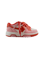 Kids Pink Color Block Sneakers 1