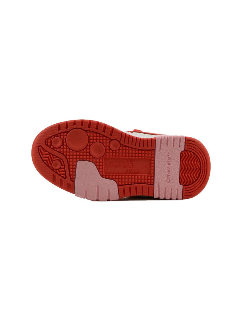 Kids Pink Color Block Sneakers 3
