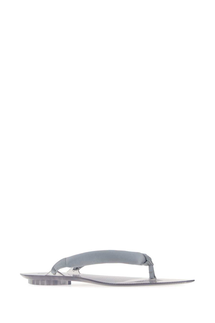 Silver Slip-on Slippers 2