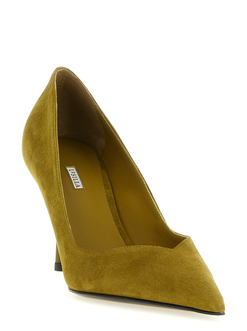 Green Slip On Pumps 2