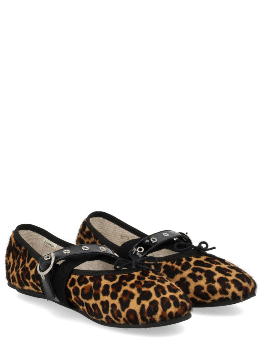 Leopard Print  Bow Ballet Flats 2