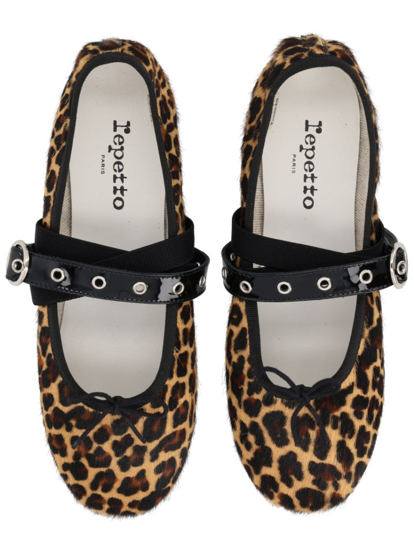 Leopard Print  Bow Ballet Flats 3