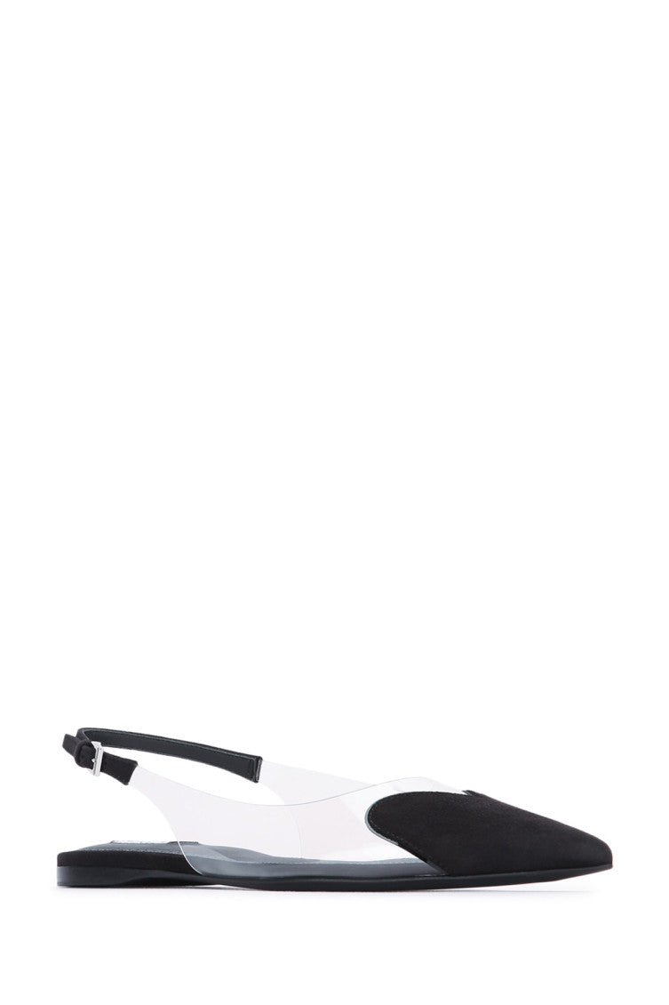 Black Slingback Ballet Flats 2