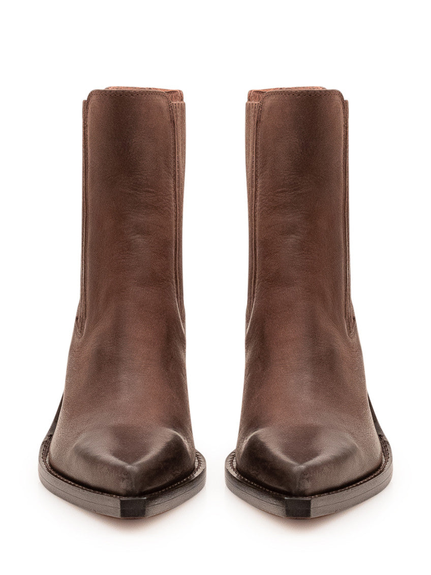 Brown Ankle Boots 2