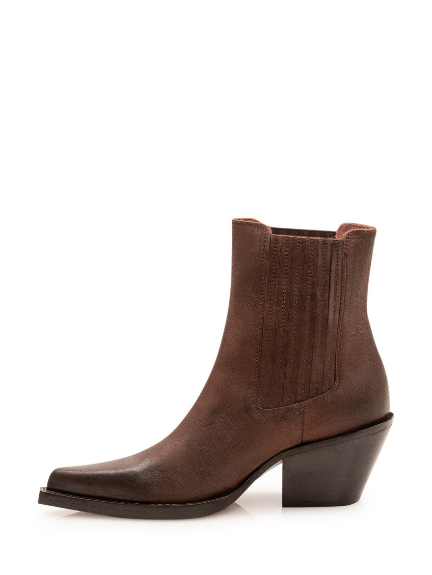Brown Ankle Boots 4