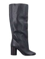 Black Leather Boots 1