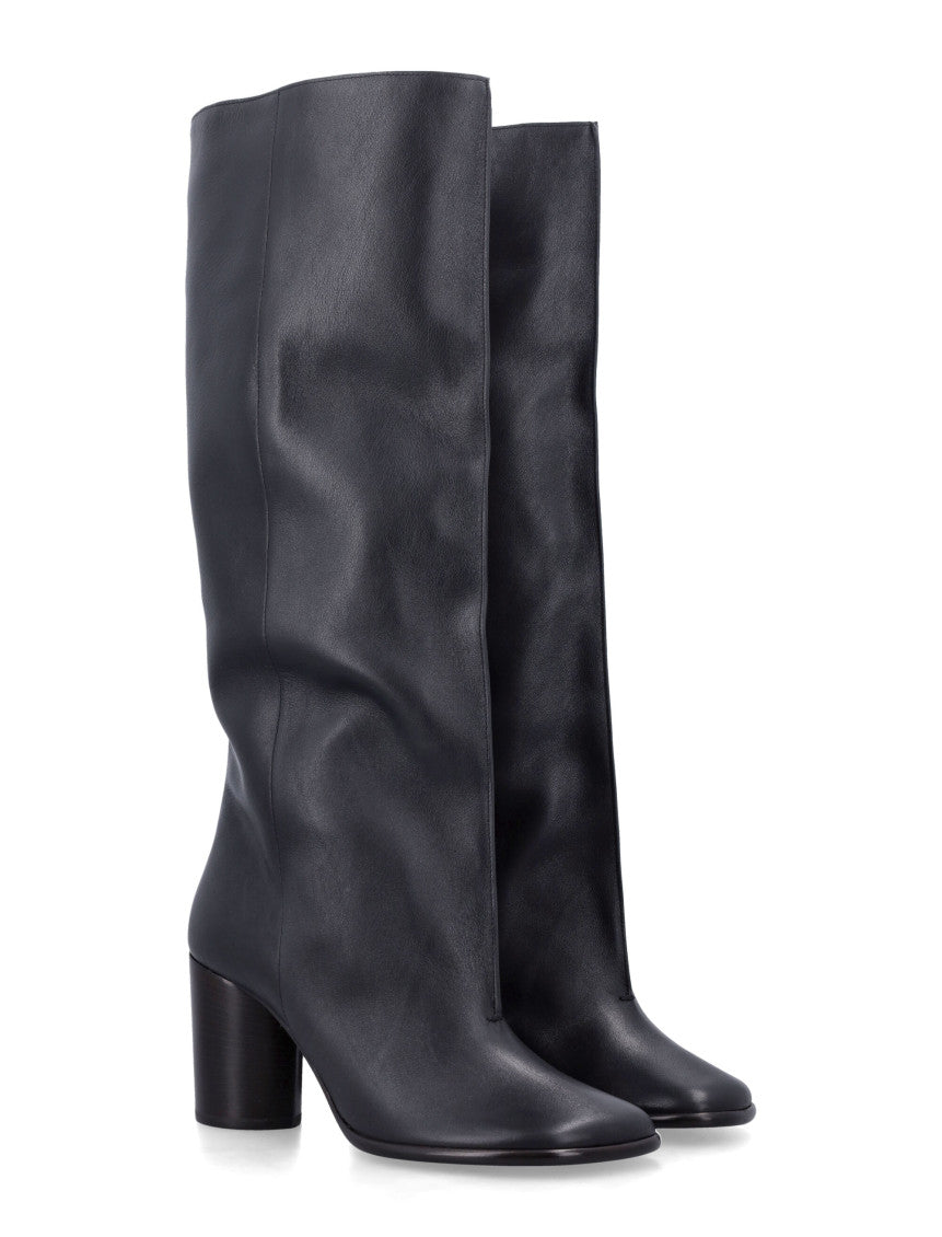 Black Leather Boots 2