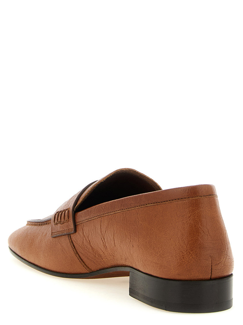Brown Penny Loafers 3