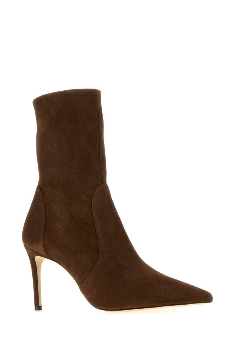 Brown Suede Ankle Boots 1