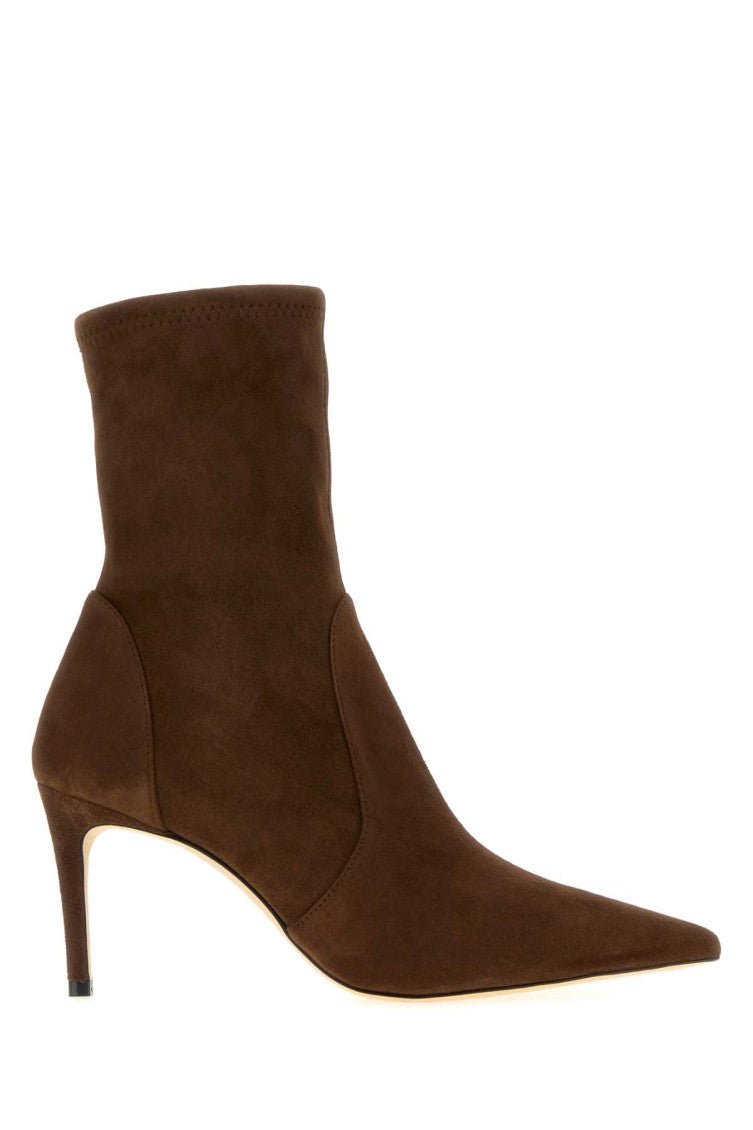 Brown Suede Ankle Boots 2