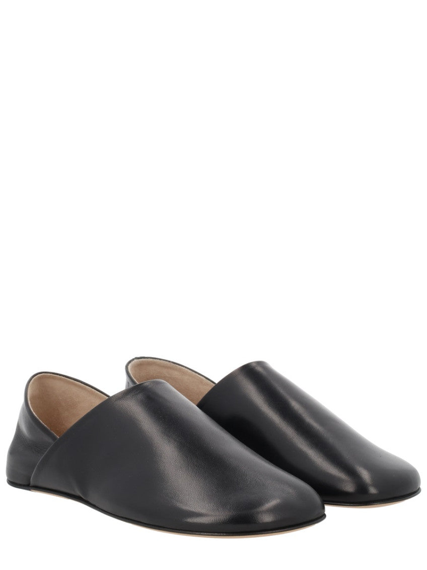 Black Leather Loafers 1