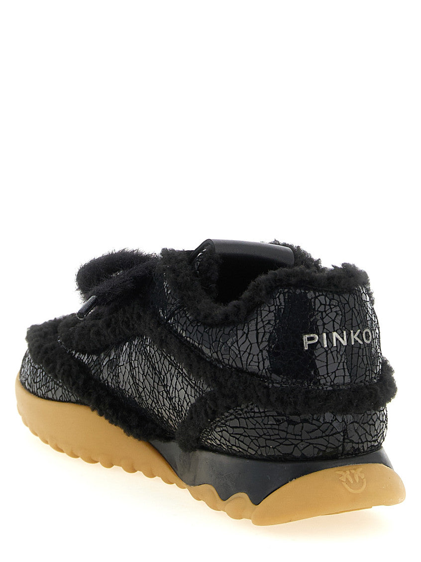 Black Lace-up Sneakers 3
