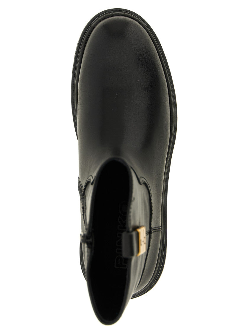 Black Eva Ankle Boots 4