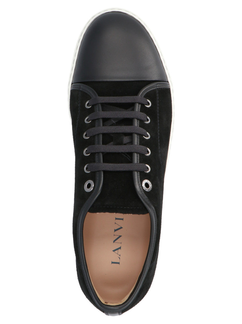 Black Lace Up Sneakers 3