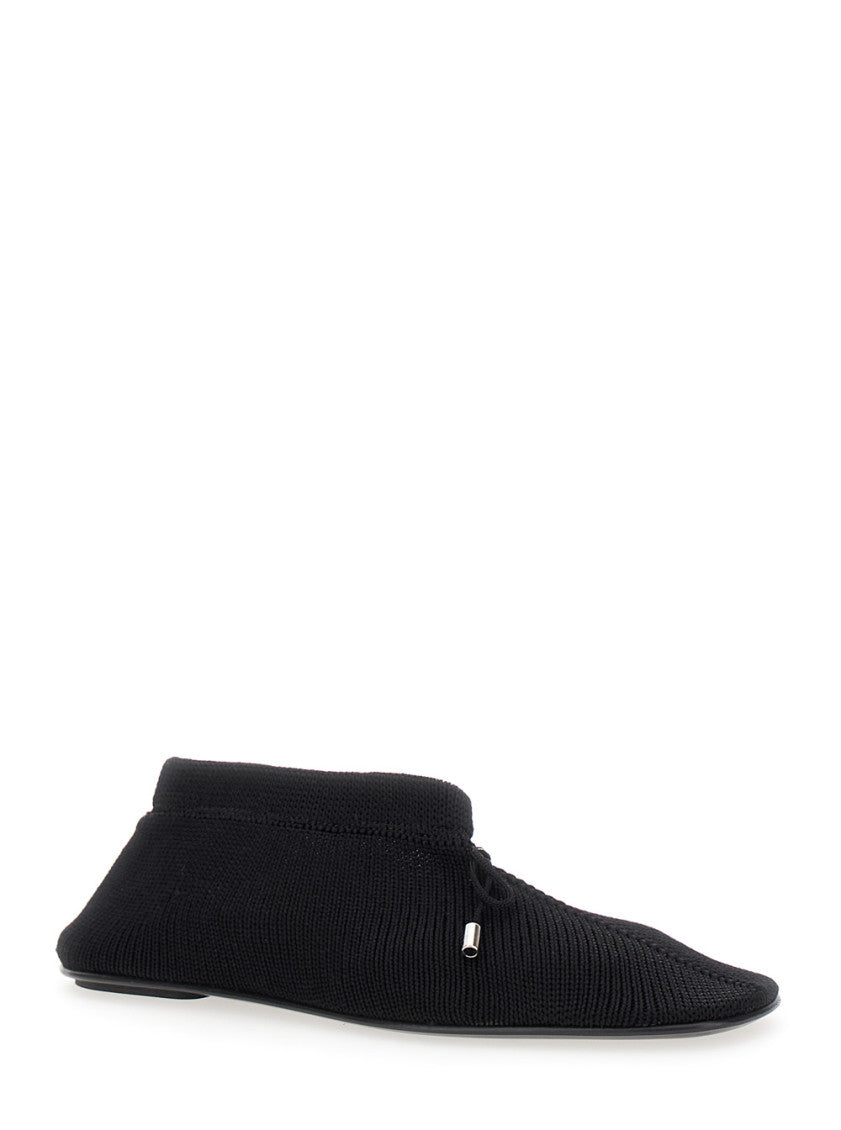 Black Bow Ballet Flats 2