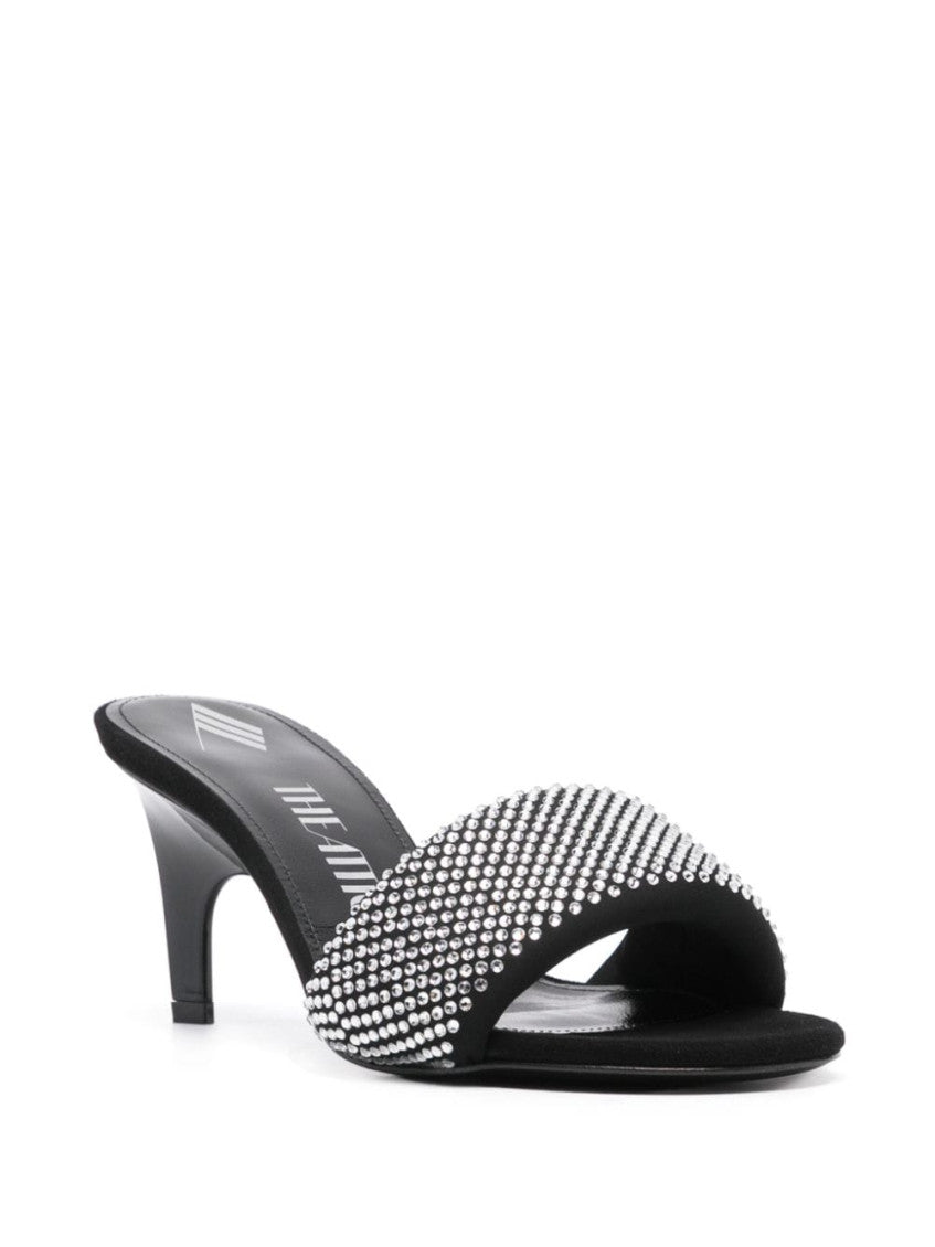 Black Slip On Heels 2