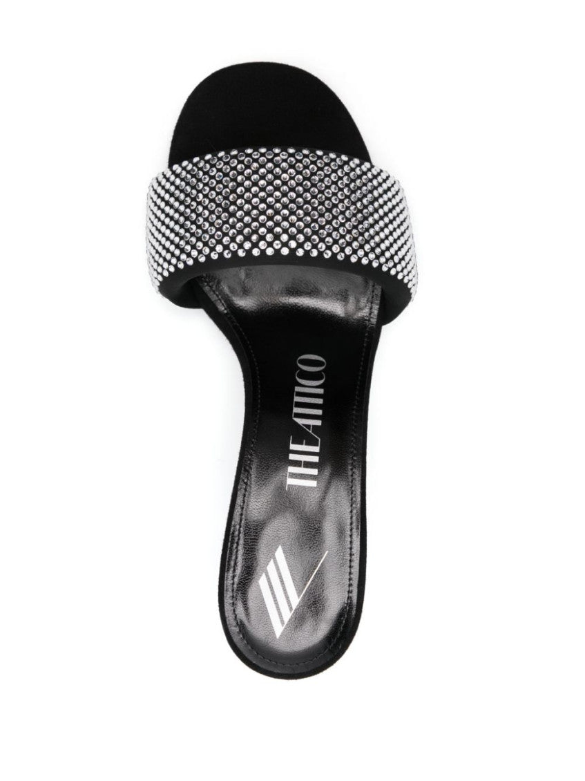 Black Slip On Heels 3