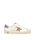 Girls White Embellished Sneakers 1