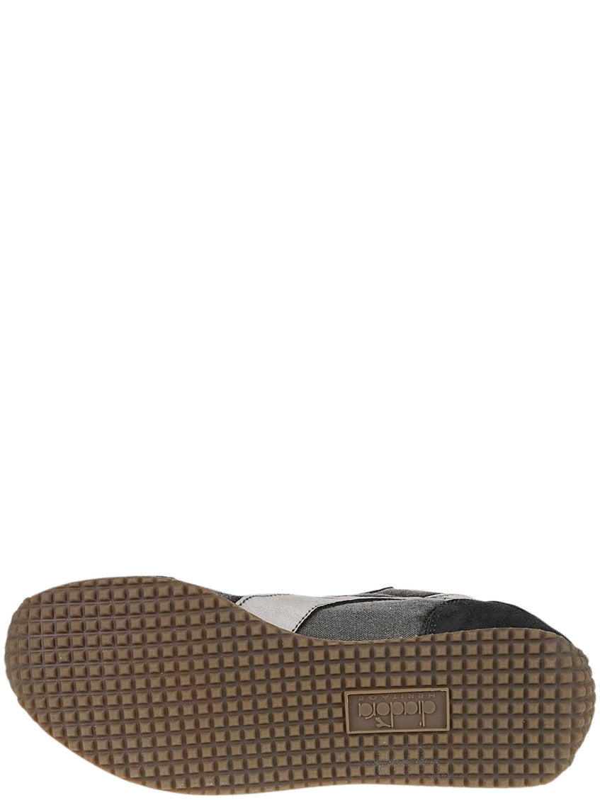 Grey Color Block Equipe Sneakers 4