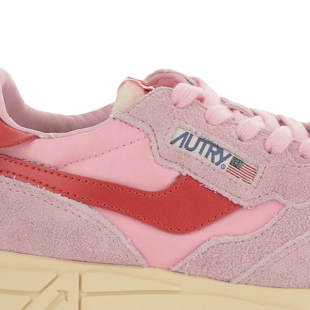 Peach Color Block REELWIND Sneakers 4