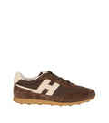 Brown Logo Sneakers 1