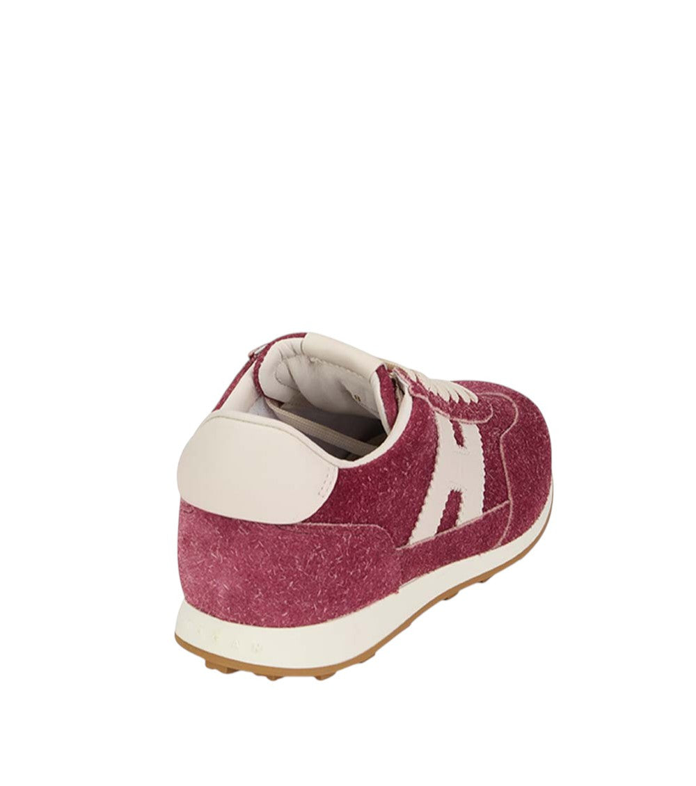 Red Logo Fitted Sneakers 3