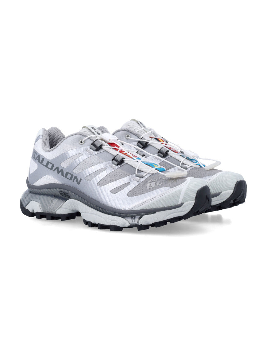 Grey Round Toe Sneakers 2