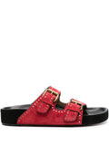Red Open Toe Sandals 1