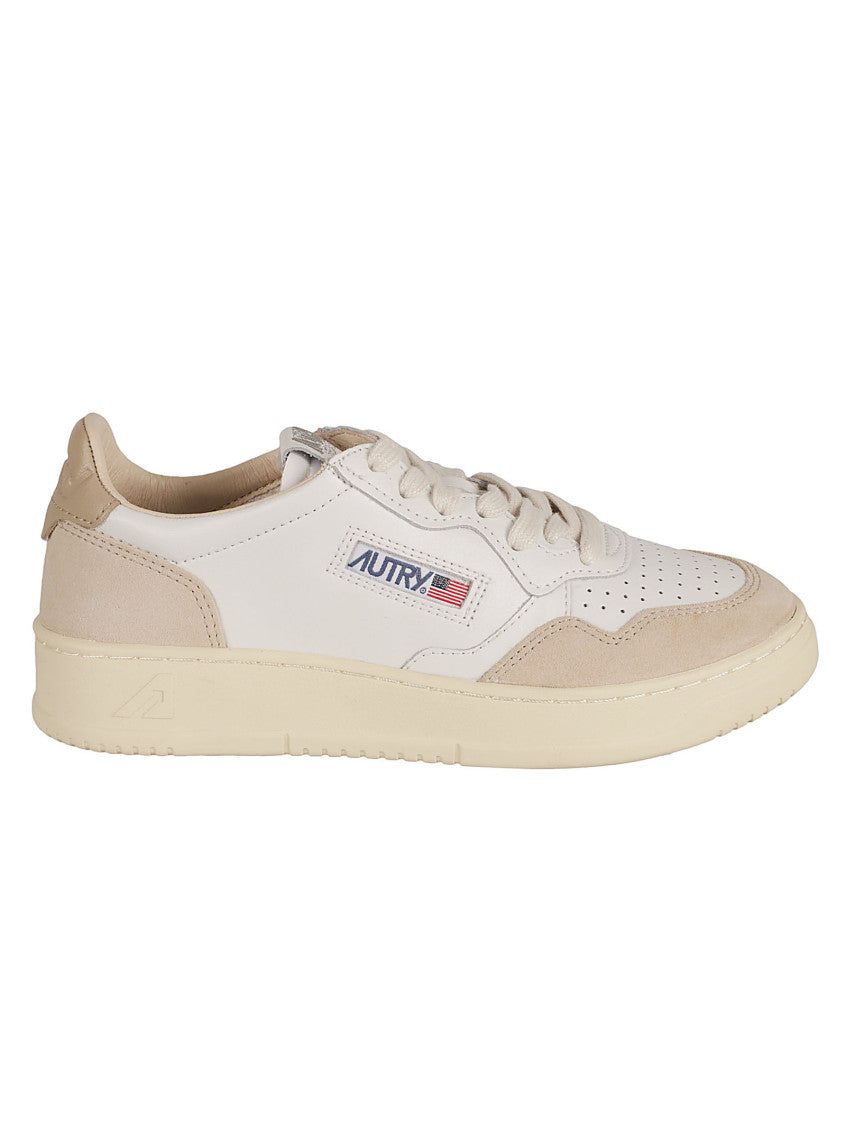 Beige Medalist Sneakers 2