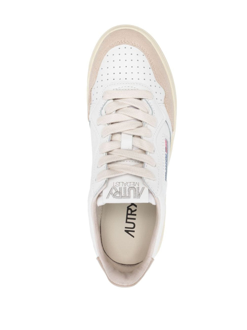 Beige Medalist Sneakers 3