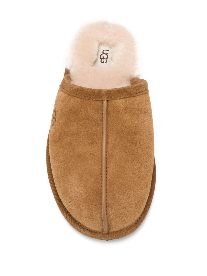 Brown Scuff Slides 2