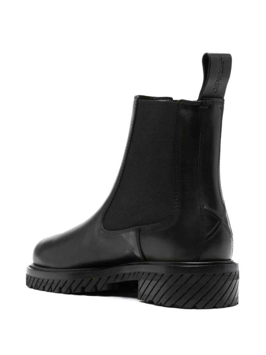 Black Combat Ankle Boots 2