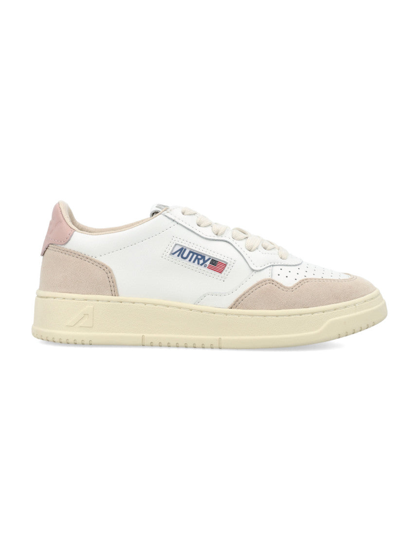 White Lace Up Sneakers 1