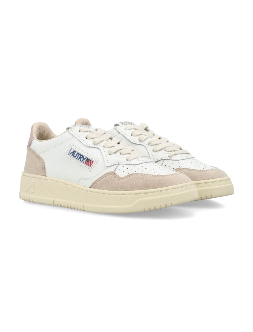White Lace Up Sneakers 2