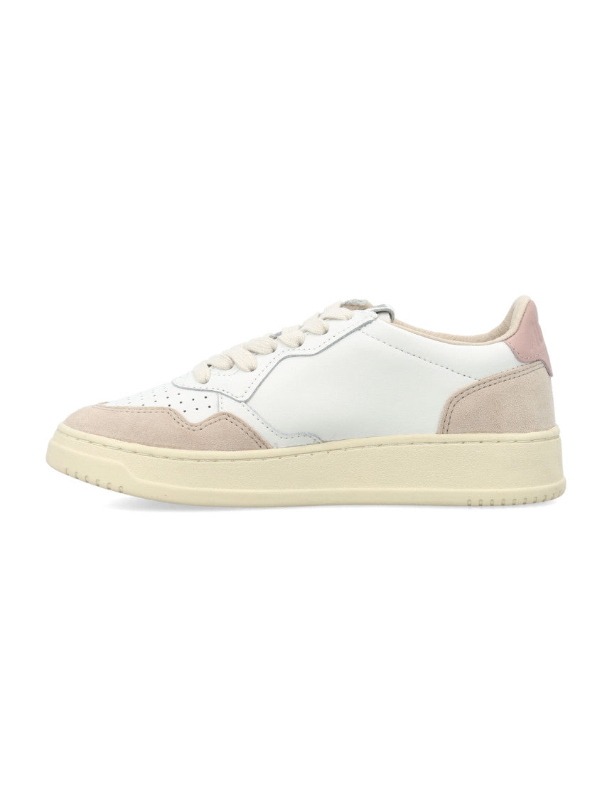 White Lace Up Sneakers 3