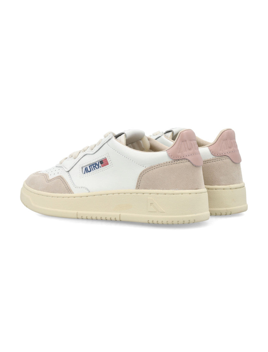 White Lace Up Sneakers 4