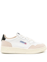 White Lace Up Sneakers 1